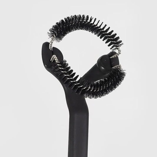 Diseñado para encajar como un portafiltro y limpiar eficazmente los bordes del grupo. Duradero, ergonómico y lavable.