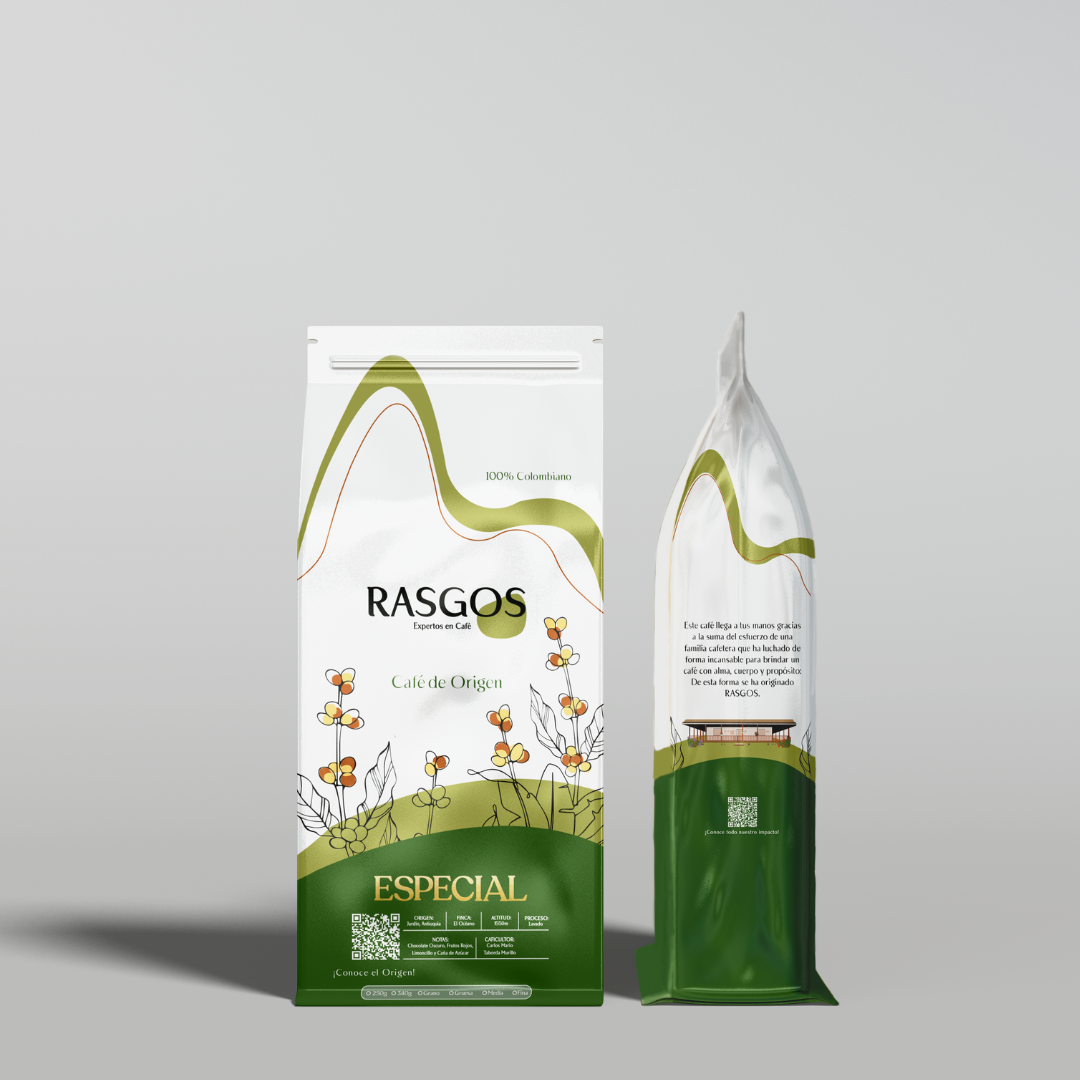 Kit Hogar Rasgos | Prensa Francesa 350ml + Café Insignia 250g