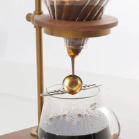 Accesorio Enfriador Para Espresso Y Cafe Filtrado Con Bola Y Base De Acero