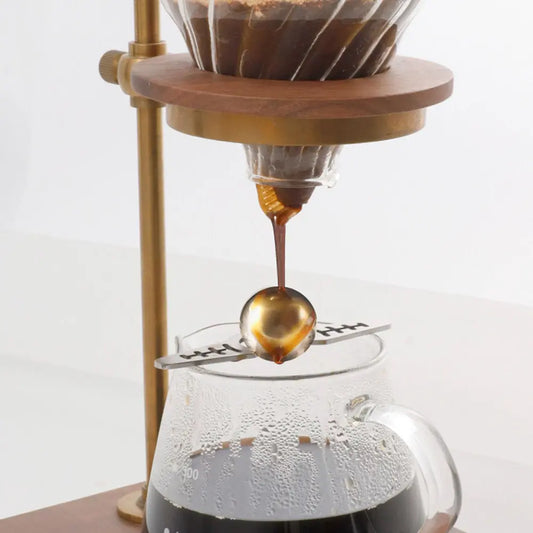 Accesorio Enfriador Para Espresso Y Cafe Filtrado Con Bola Y Base De Acero