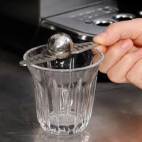 Accesorio Enfriador Para Espresso Y Cafe Filtrado Con Bola Y Base De Acero