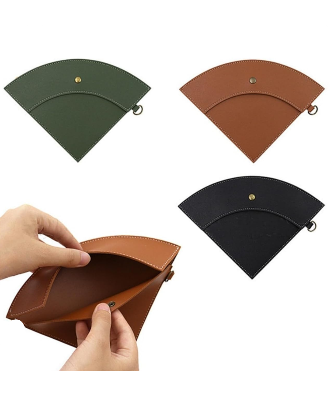 Fundas viajeras de Cuero para filtros de Café