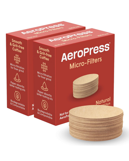 Filtros Originales AeroPress Naturales x200u