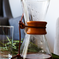 Kit Chemex 600ml | Chemex 600ml + Cafe Insignia + 2 Vasos doble fondo 80ml + Cuchara pinza + Caja tipo Regalo