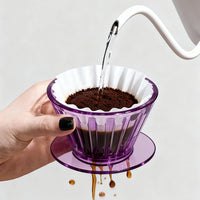 Dripper Café Goteo Tipo TIMEMORE B75 Transparente Morado