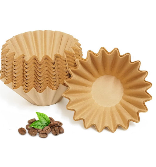 Filtros Papel Cafe Natural V60 Origami Kalita Blue Bottle Coffee Tamaño 02 x50u