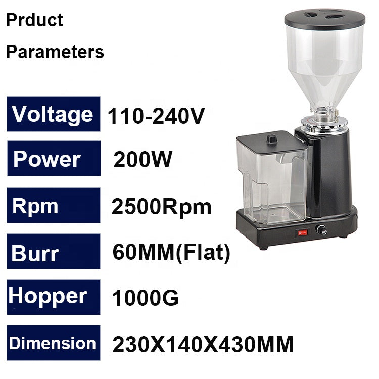 Molino Cafe Tipo Mahlkönig Electrico Profesional