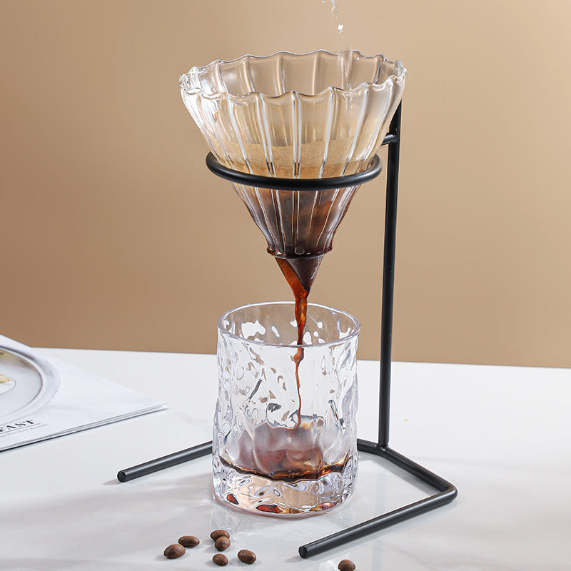 Kit Metodo Dripper v60 con Soporte Base de Hierro