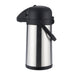 Termo Bomba 2.5 Litros en Acero Inoxidable para Cafe y Bebidas