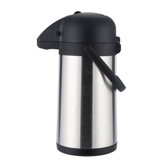Termo Bomba 2.5 Litros en Acero Inoxidable para Cafe y Bebidas