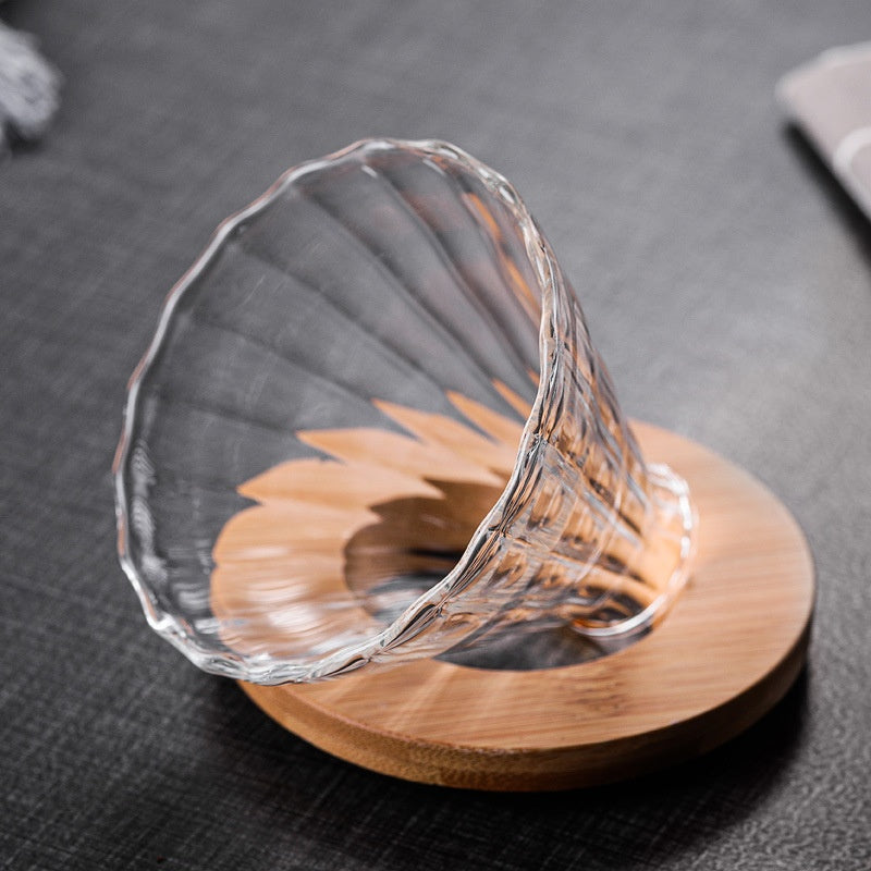 Kit Cafetera V60 + Server + Molino Profesional Ajustable Acero Inoxidable