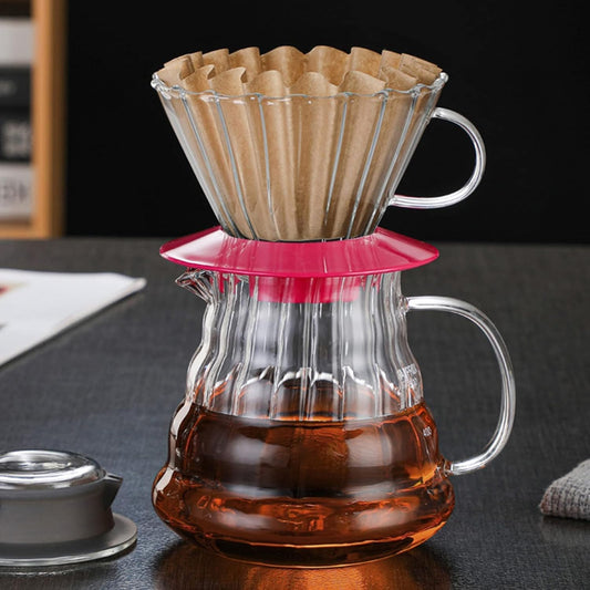 Filtros Papel Cafe Natural V60 Origami Kalita Blue Bottle Coffee Tamaño 02 x50u
