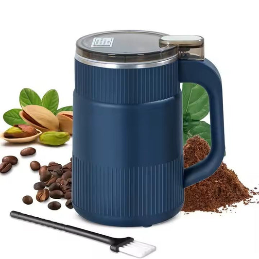 Kit Moka Italiana 6 Tazas | Moka 300 ml + Molino Eléctrico + Café Insignia + Caja tipo regalo