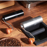 Molino Profesional Manual Muelas en Acero Inoxidable para Café