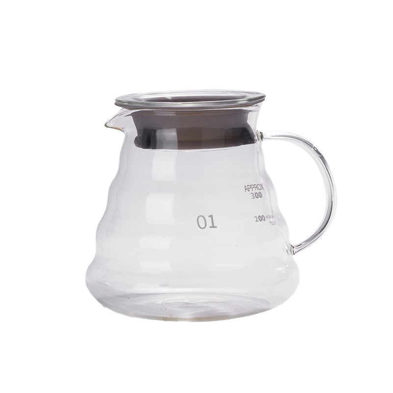 Kit Cafe Origami V60 Calentador Cuello Cisne Server