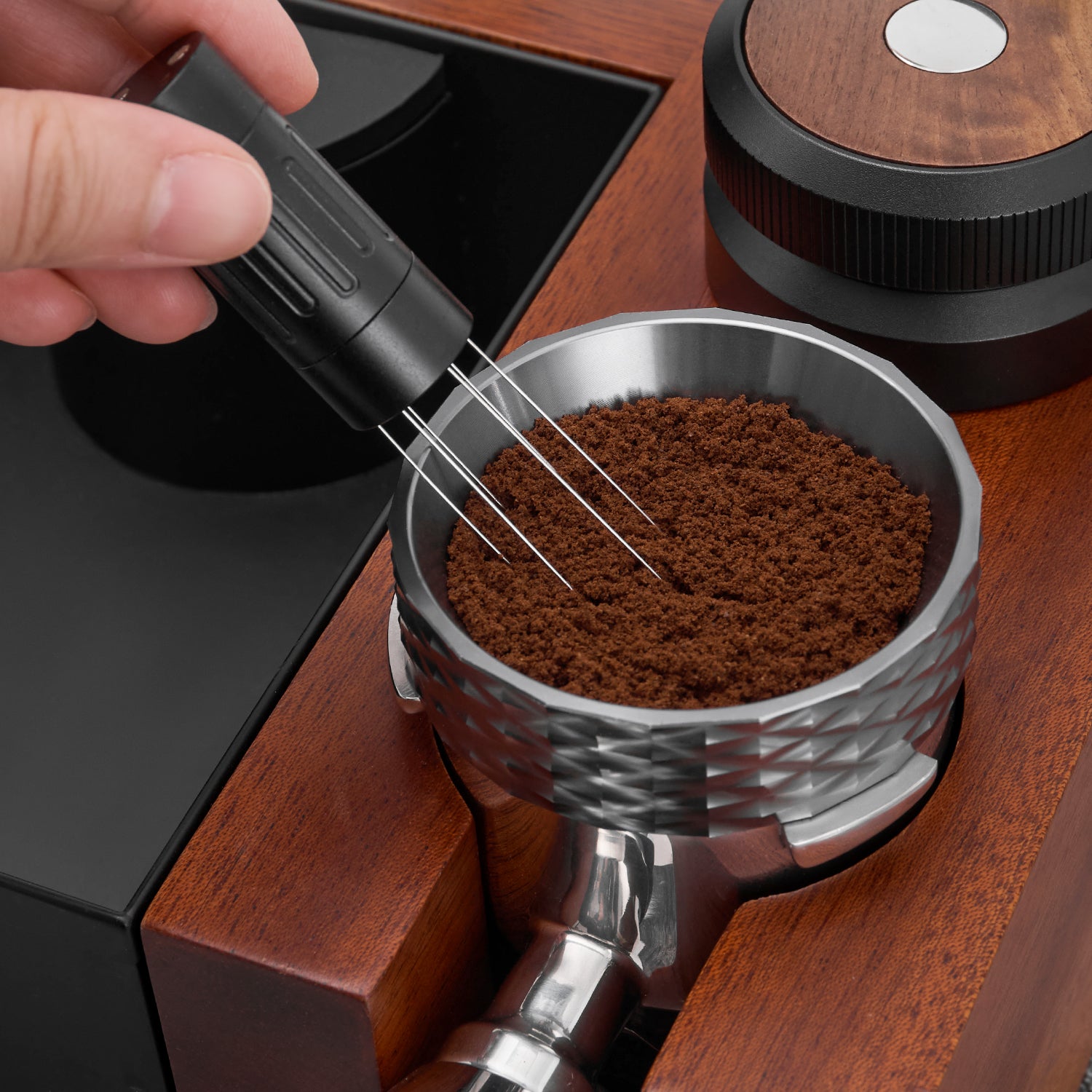 Anillo Dosificador Magnetico 58mm para Portafiltro Espresso