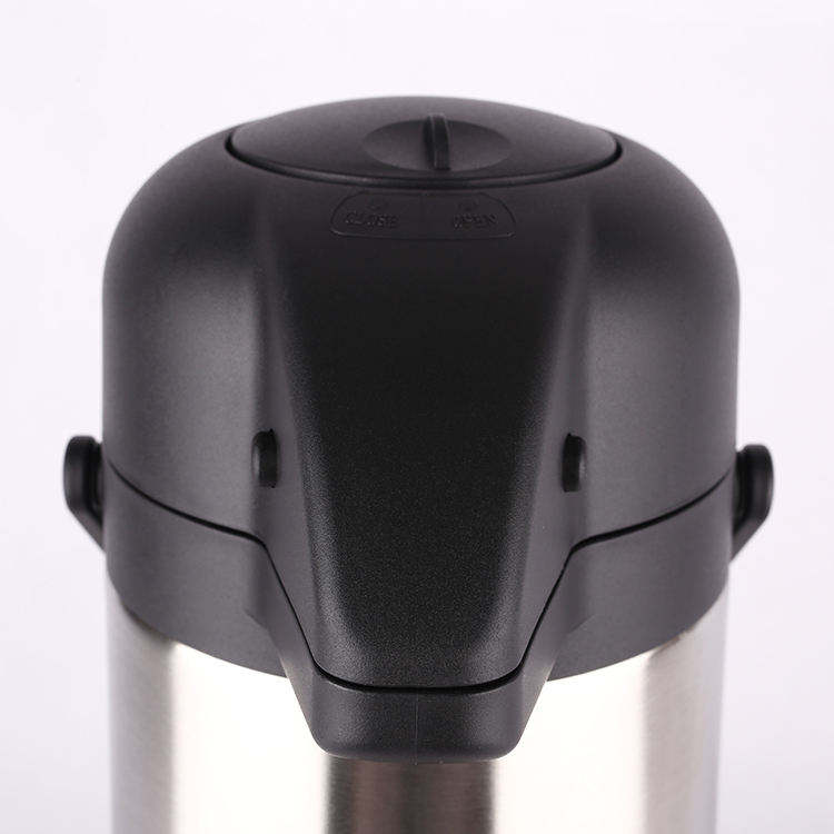 Termo Bomba 2.5 Litros en Acero Inoxidable para Cafe y Bebidas