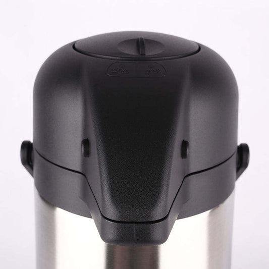Termo Bomba 2.5 Litros en Acero Inoxidable para Cafe y Bebidas