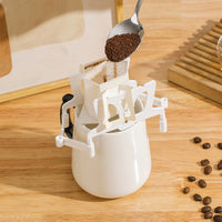 Soporte Plegable para Filtros Cafe Coffee Drips Metodo Goteo Portatil