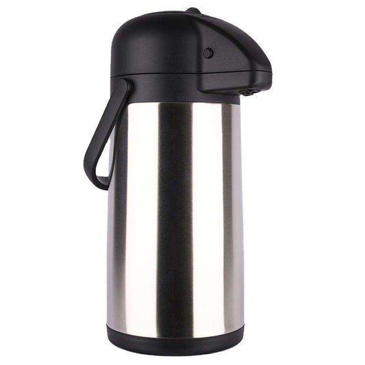 Termo Bomba 2.5 Litros en Acero Inoxidable para Cafe y Bebidas