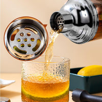 Vaso Coctelera Medidora de Vidrio Resistente Transparente