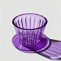 Dripper Café Goteo Tipo TIMEMORE B75 Transparente Morado