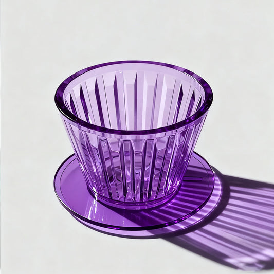 Dripper Café Goteo Tipo TIMEMORE B75 Transparente Morado