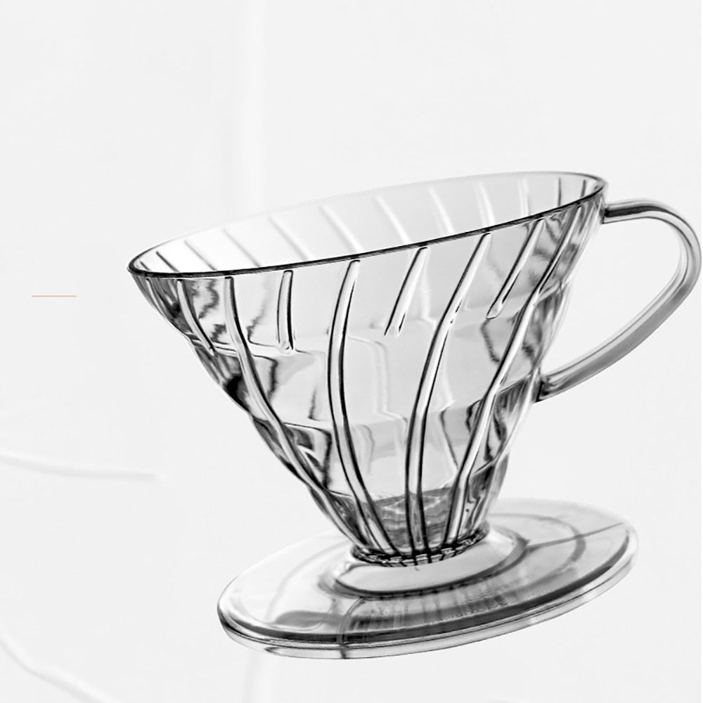 Dripper V60 Profesional. Server de Vidrio. Filtros Incluidos. Café Especial de Finca. Guía Ilustrada. Presentación Cuidada y Elegante