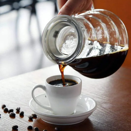 Kit Cafetera Origami 02 + Server 01 + Cafe Especial + Vaso Doble Fondo x2 + Filtros