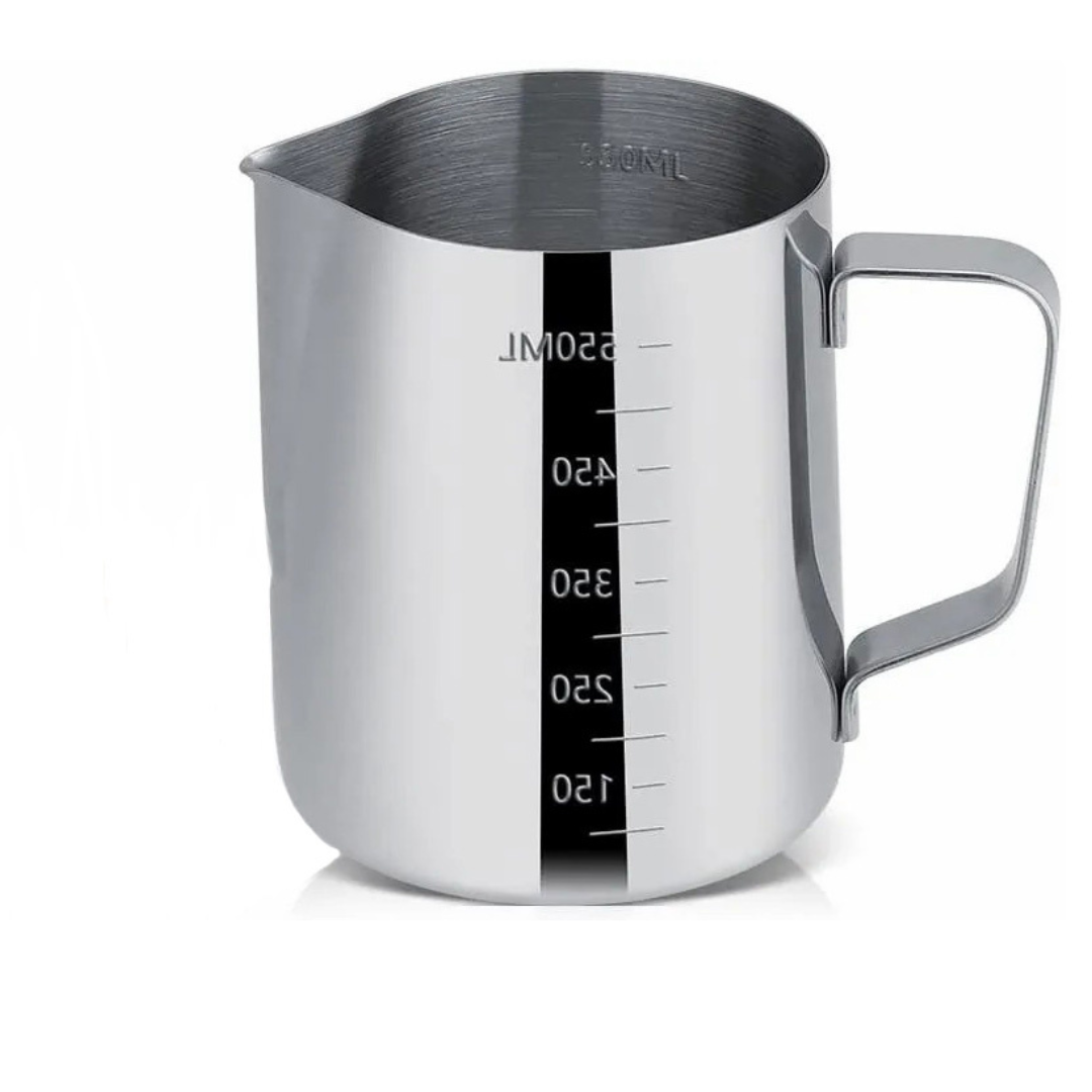 Jarra De Acero Inoxidable Medidora Para Café Latte 350ml / 550ml / 900ml