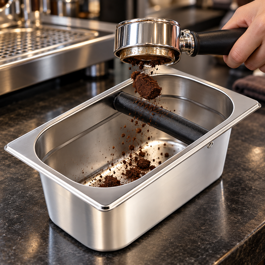 Azafate Caja Residuos Café Knock Box