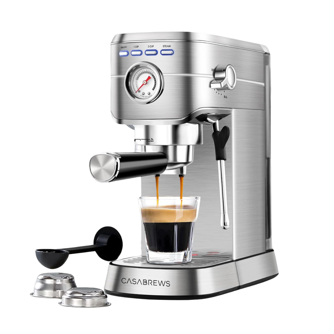 Cafetera Espresso Acero inoxidable