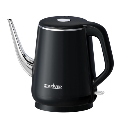 Hervidor Stariver Cuello de Cisne  Negro 0.8Lt