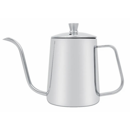 Jarra Cuello de Ganso Tetera Acero Inoxidable Plata 600ml