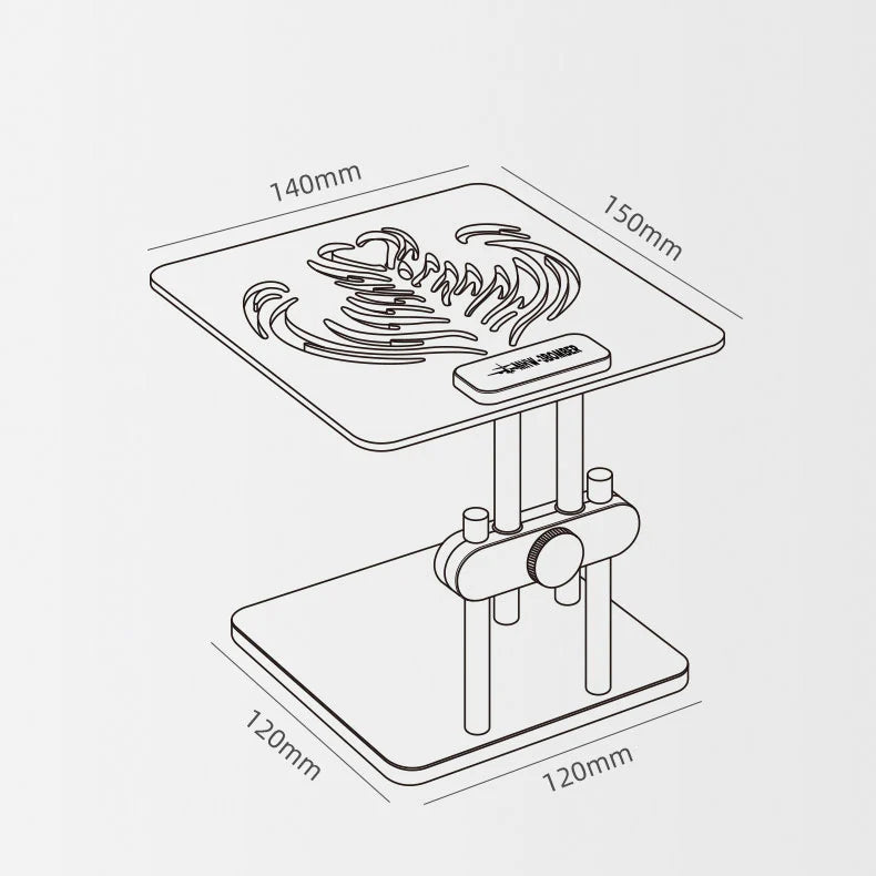 Soporte Gramera Bascula Profesional Maquina Espresso para de Cafe MHW-3BOMBER CWS5800