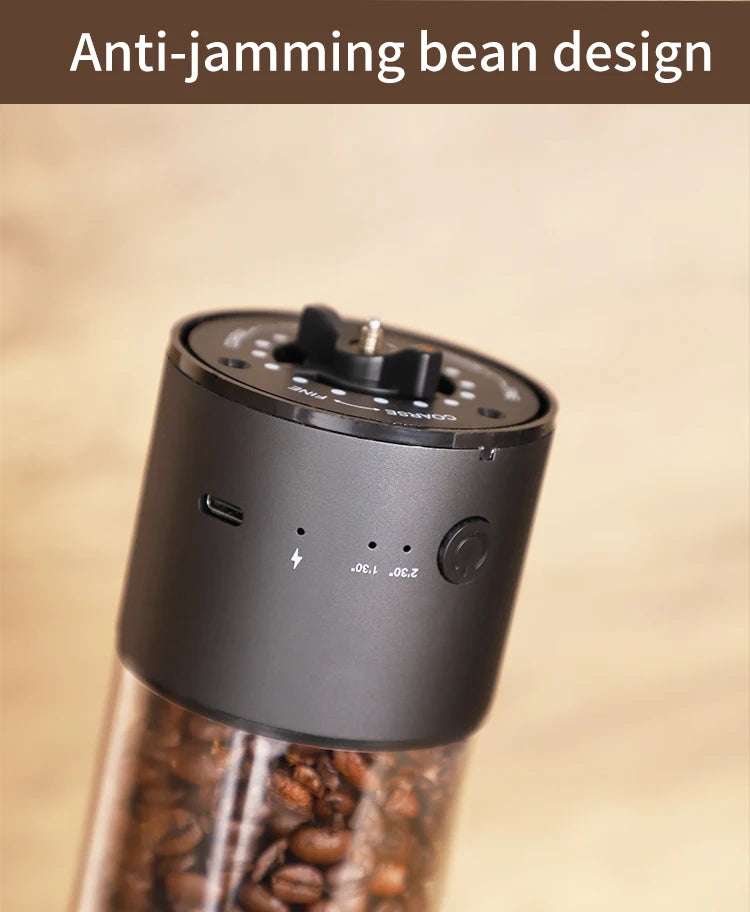 No solo es un molino. Es tu herramienta diaria para lograr café especial con solo presionar un botón.