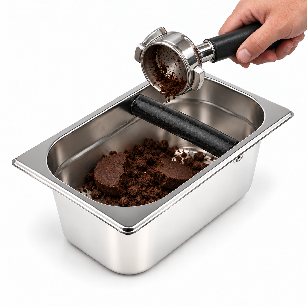 Azafate Caja Residuos Café Knock Box