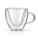 Vaso de Vidrio Borosilicato Corazón 250Ml Doble Pared