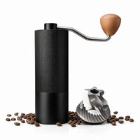 Moledor de Cafe Trinidad Negro Acero Inoxidable Manual Profesional