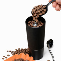 Moledor de Cafe Trinidad Negro Acero Inoxidable Manual Profesional