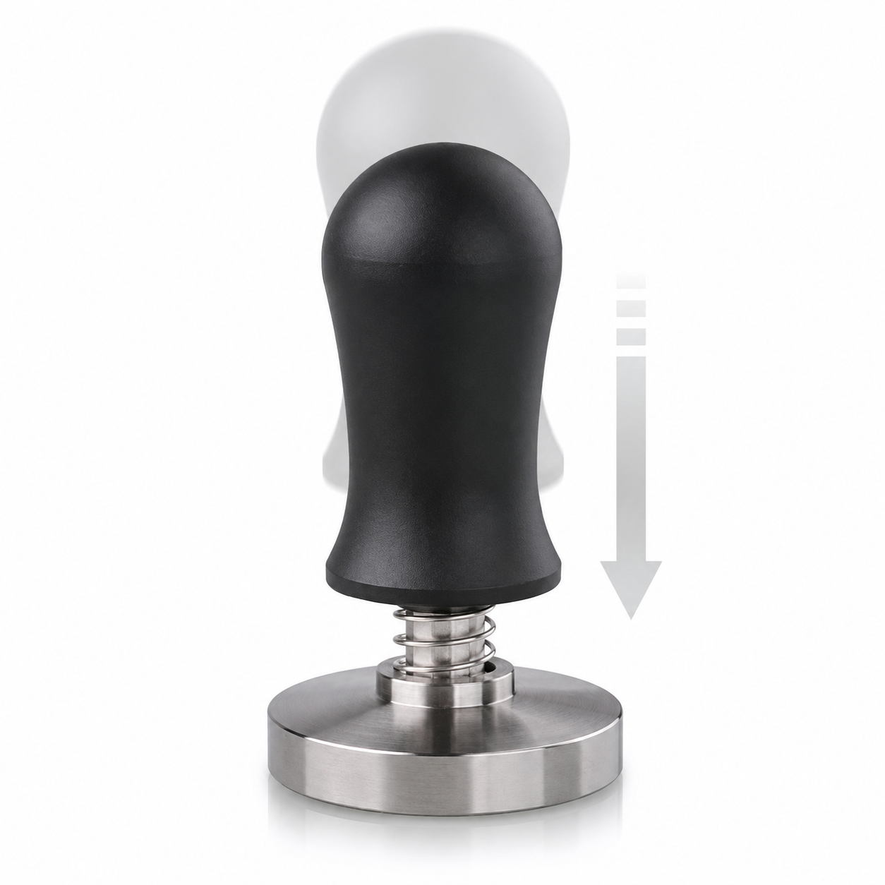 Tamper Pisador Cafe Maquina Espresso 49 mm con retorno interno
