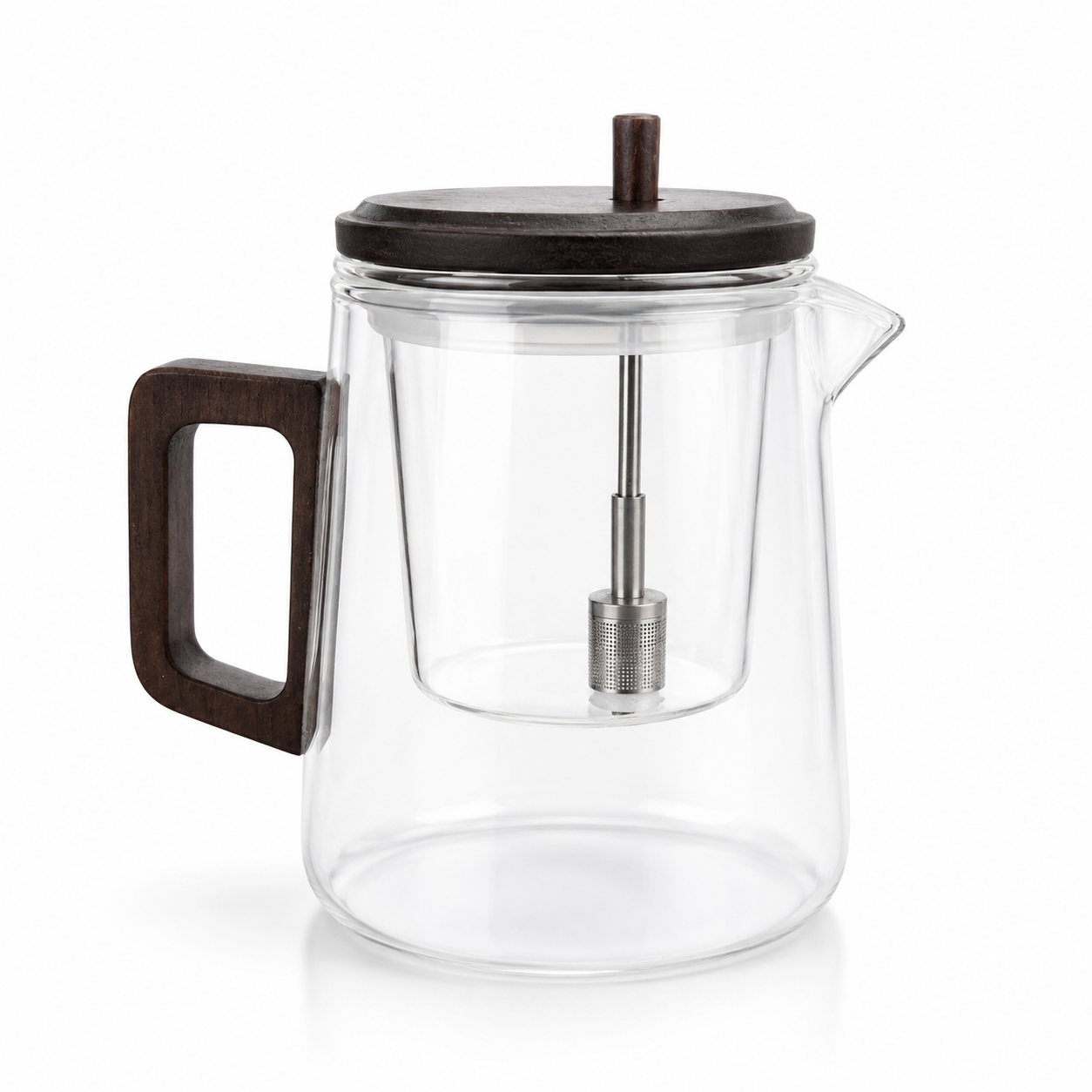 Tetera de Vidrio con Infusor para Te y Aromaticas 750ml