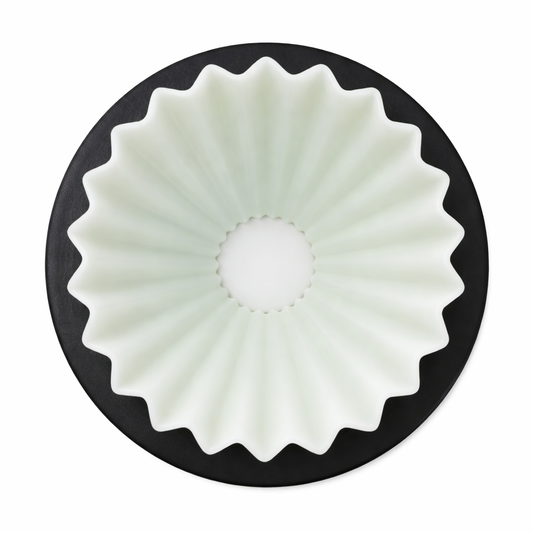 Cafetera Tipo Origami Dripper Air Plastico Libre BPA Color Verde Clear