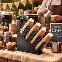 Dispensador Organizador de Vasos Desechables para Café