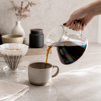 Jarra Server de Cafe Tornasol 600ml en Vidrio Borosilicato