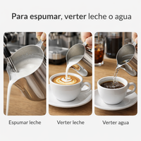 Jarra Cremadora 150ml de Acero Inoxidable 304