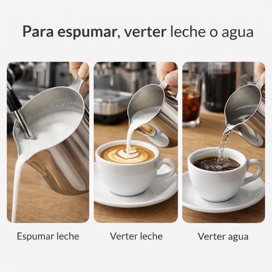 Jarra Cremadora 150ml de Acero Inoxidable 304