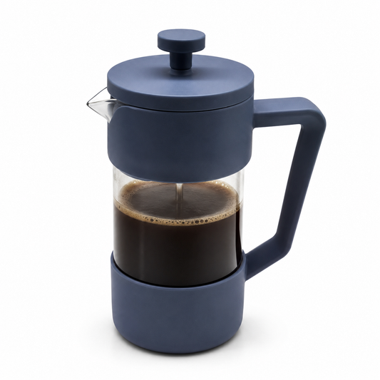 Cafetera Metodo Prensa Francesa Azul Pizarra 350ml y 1 Litro