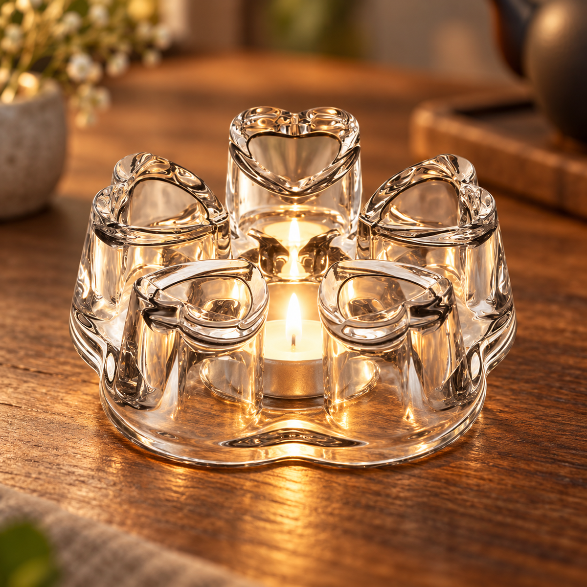 Base Calentadora de Vidrio Borosilicato para Tetera Infusora