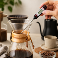 Termometro Digital con Sonda de Acero TP101 para Cafe